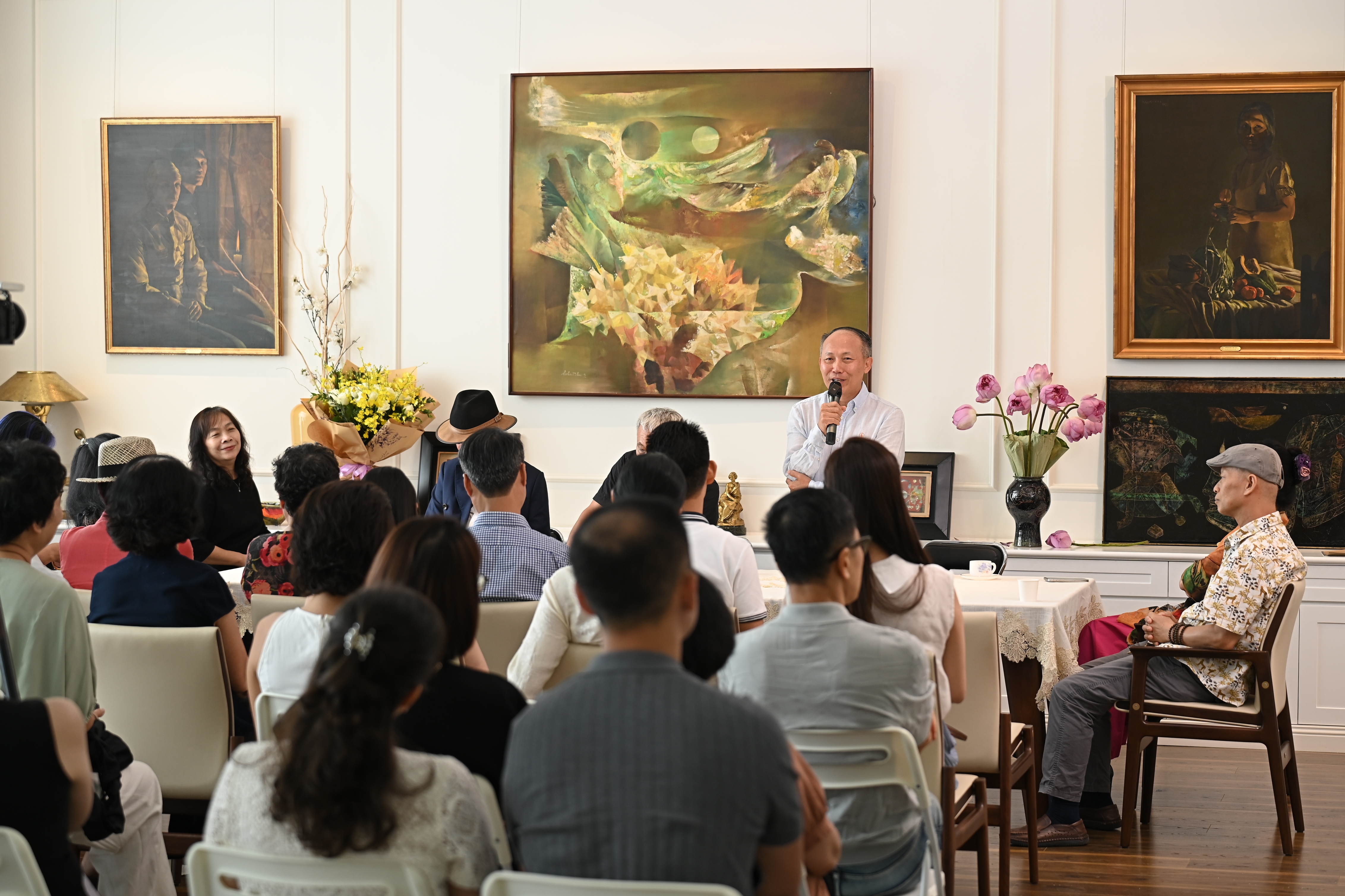 Tọa đàm nghệ thuật "Hội họa sĩ trẻ Sài Gòn trước năm 1975: Một thời nhớ lại" - 4