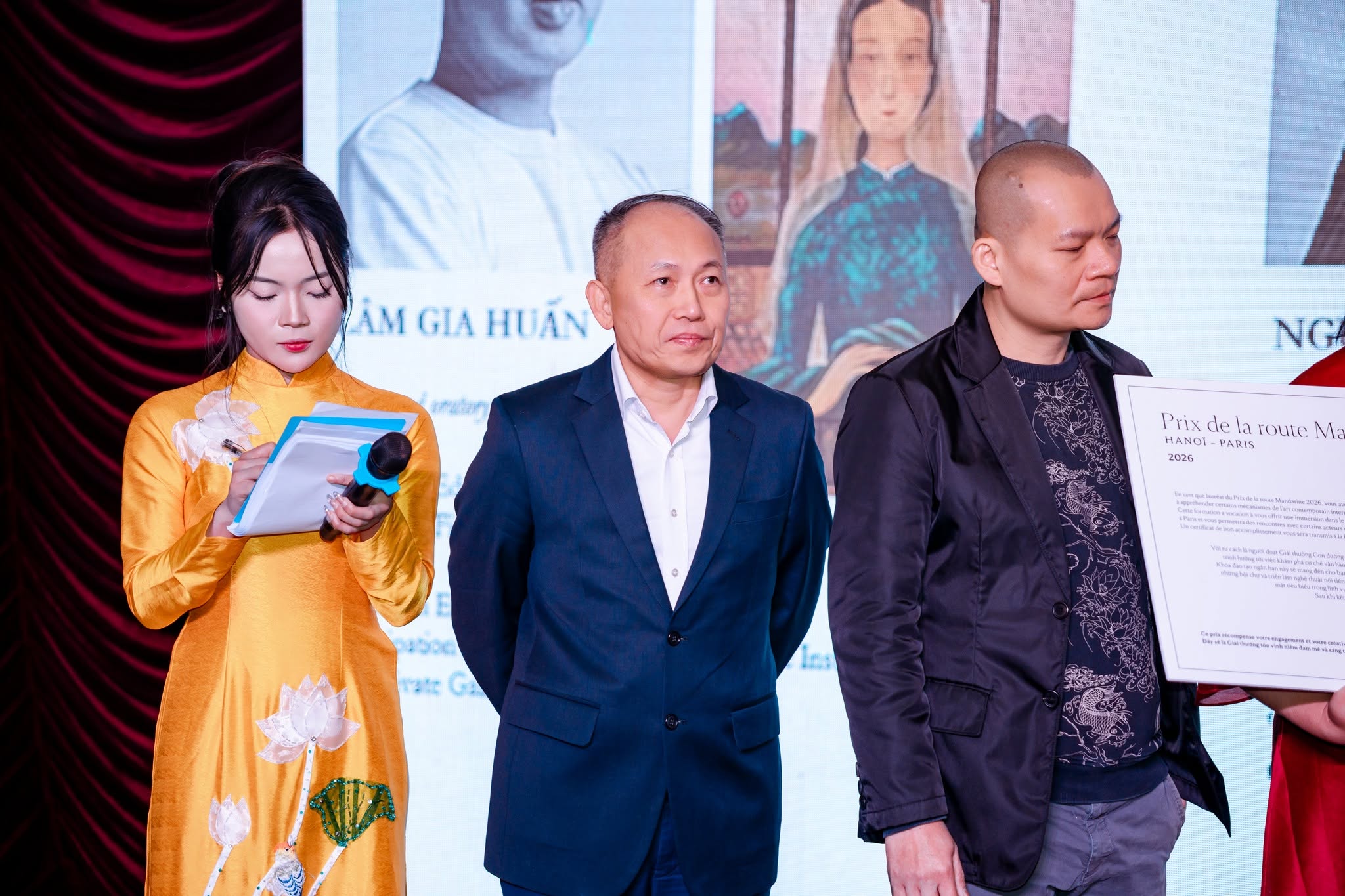 Mong muốn có thêm nhiều giải thưởng cho các nghệ sĩ trẻ Việt Nam - Prix La Route Mandarine - 9